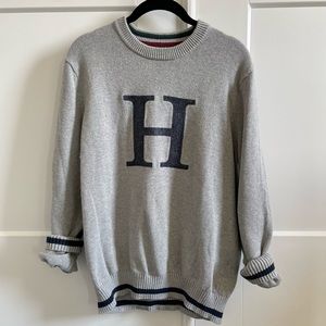 Oversized Vintage Tommy Hilfiger Knit Crewneck